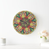 Mandala Bandana:  naadloos design. Grote Klok (Huis)
