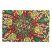 Mandala Bandana:  naadloos design. Kussensloop (Achterkant)