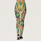 Mandala Bandana: naadloos design. Leggings (Achterkant)