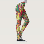 Mandala Bandana: naadloos design. Leggings (Rechts)