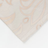 Mandala Baroque Flower Pattern Design Fleece Deken (Hoek)