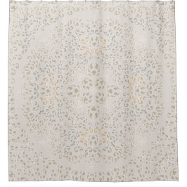 Mandala Baroque Ornament Pattern Design Douchegordijn