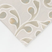 Mandala Baroque Ornament Pattern Design Fleece Deken (Hoek)