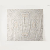 Mandala Baroque Ornament Pattern Design Wandkleed (Voorkant (horizontaal))