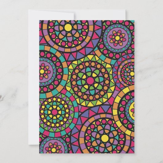 Mandala Bedankkaart (Voorkant)