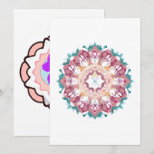 mandala bedankkaart (Voorkant / Achterkant)