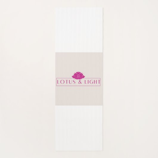 Mandala-Black Yogamat (Achterkant)