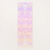 Mandala Bleek Roze en Oranje Yogamat (Achterkant)