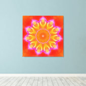 Mandala Bliss Canvas Afdruk (Insitu (Houten vloer))