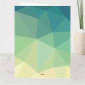 Mandala Bloem Boho Etnisch Ontwerp Kaart (Achterkant)