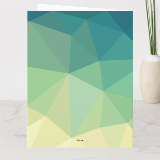 Mandala Bloem Boho Etnisch Ontwerp Kaart (Achterkant)