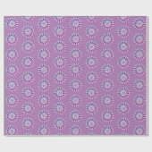 Mandala Bloem Design Patroon Cadeaupapier (Vlak)