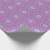Mandala Bloem Design Patroon Cadeaupapier (Hoek)