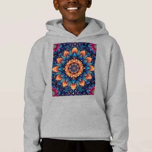 Mandala Bloem Digitale Kunst Stijl-23907 (Voorkant)