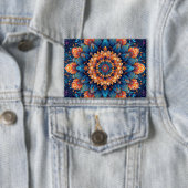 Mandala Bloem Digitale Kunst Stijl-23907 Button (Insitu)