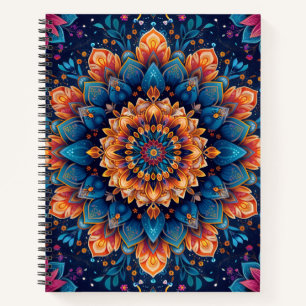Mandala Bloem Digitale Kunst Stijl-23907 Notitieboek