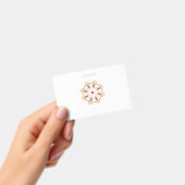 Mandala Bloem Kunstprint | Boho Decoratie Badge (Handheld)