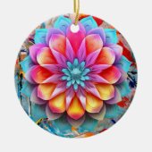 Mandala bloem Ornament (Voorkant)