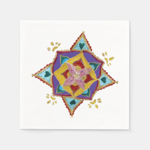 Mandala Bloem Papieren Servetten