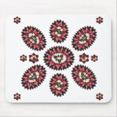 Mandala Bloem Patroon Muismat (Voorkant)