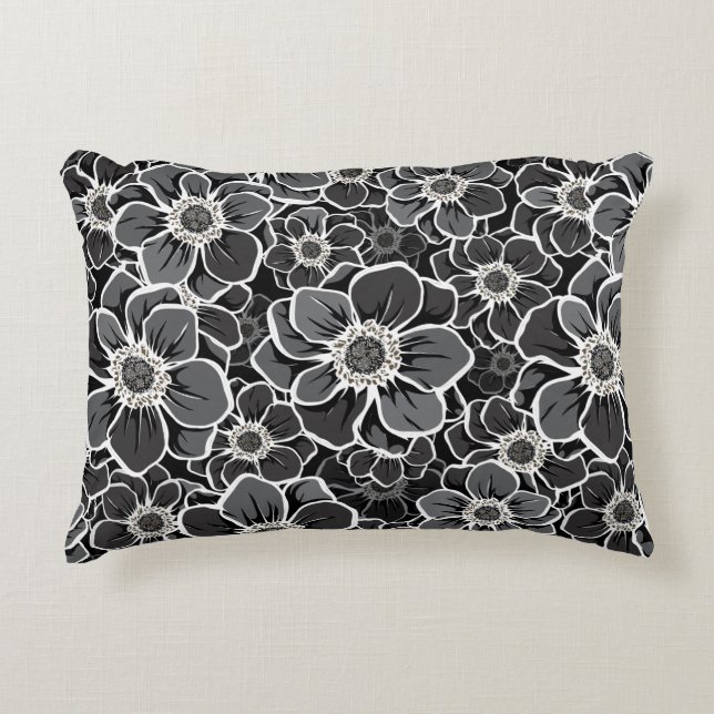 Mandala Bloemen 5 Accent Kussen (Voorkant)