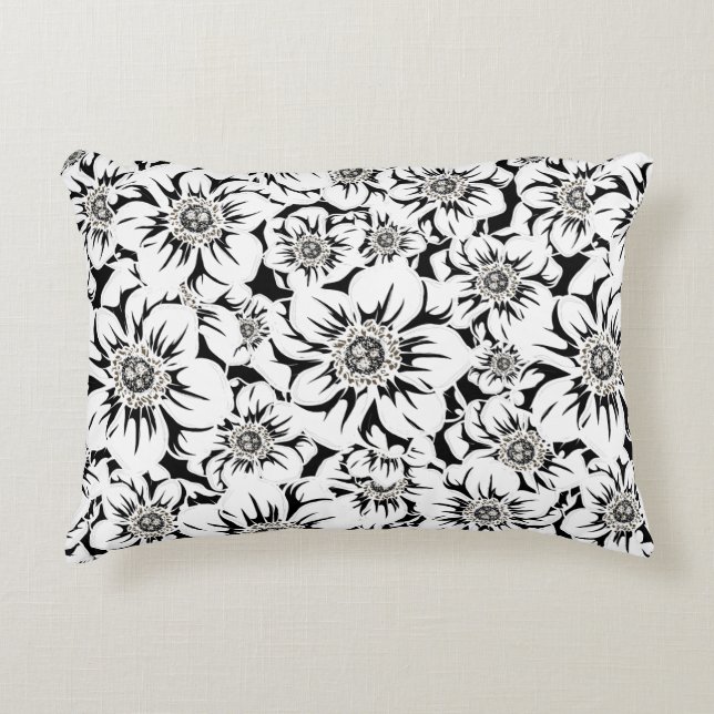 Mandala Bloemen 6 Accent Kussen (Voorkant)