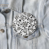 Mandala Bloemen 6 Ronde Button 4,0 Cm (In situ)
