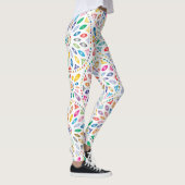 mandala bloemen leggings (Rechts)