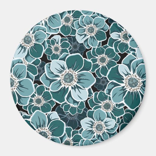 Mandala Bloemen Magneet (Voorkant)