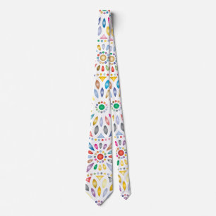 mandala bloemen strik stropdas