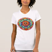Mandala / bloemenontwerp t-shirt (Voorkant)