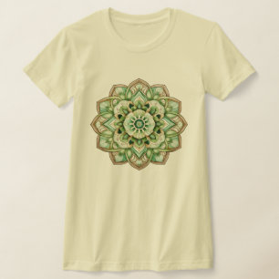 Mandala / bloemenontwerp t-shirt