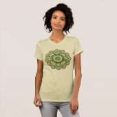 Mandala / bloemenontwerp t-shirt (Voorkant volledig)