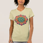 Mandala / bloemenontwerp t-shirt (Voorkant)