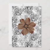 Mandala-bloemkunst | Aardse bloemdesign Kaart (Voorkant)