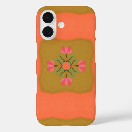mandala bloempatroonontwerp Case-Mate iPhone case (Achterkant)
