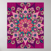 Mandala Bloom Poster (Voorkant)
