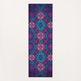 Mandala Bloom Yoga Mat – Levendig Bloemmotief