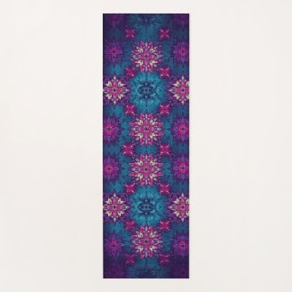 Mandala Bloom Yoga Mat – Levendig Bloemmotief