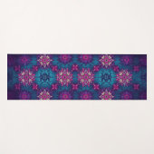 Mandala Bloom Yoga Mat – Levendig Bloemmotief (Voorkant (horizontaal))