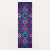 Mandala Bloom Yoga Mat – Vibrant Floral Pattern (Voorkant)