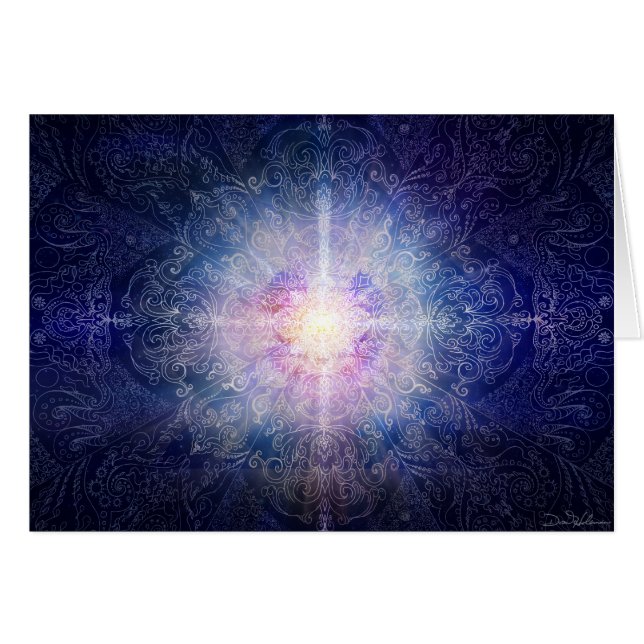 Mandala Blue Magenta (Voorkant Horizontaal)