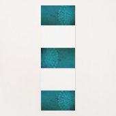 Mandala Blue Yoga Meditation Yogamat (Voorkant)