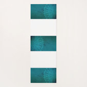 Mandala Blue Yoga Meditation Yogamat (Achterkant)