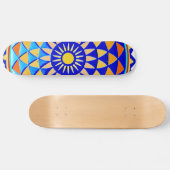 Mandala Boeddha Skateboard (Horizontaal)