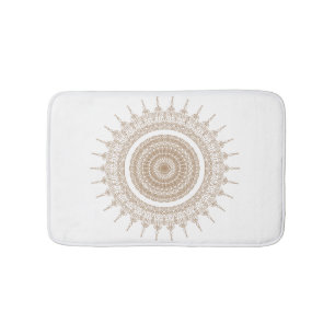 Mandala Boheem Wit Boho Badmat
