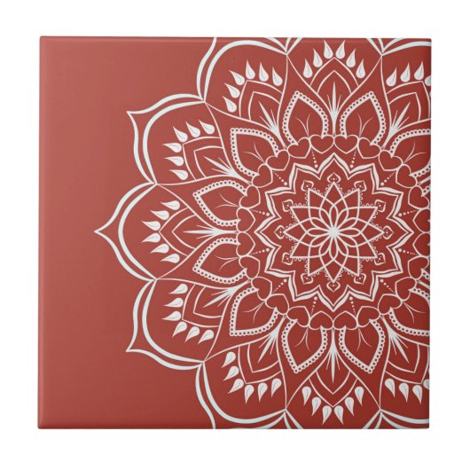 Mandala Bohemian Tegeltje (Voorkant)