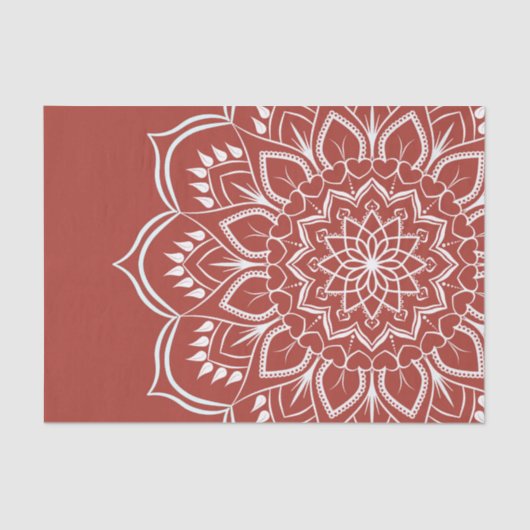 Mandala Bohemian Tissuepapier (Voorkant)