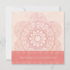 Mandala Boho Chic 60ste verjaardag Kaart