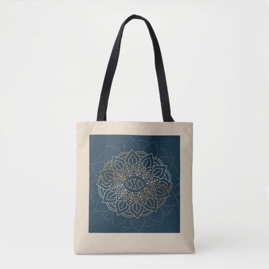 Mandala boodschappentas tote bag (Voorkant)